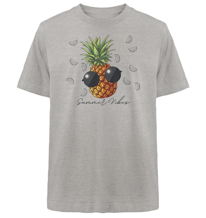 Ananas - Heavy Oversized Organic Shirt - ArtfulShenwyn