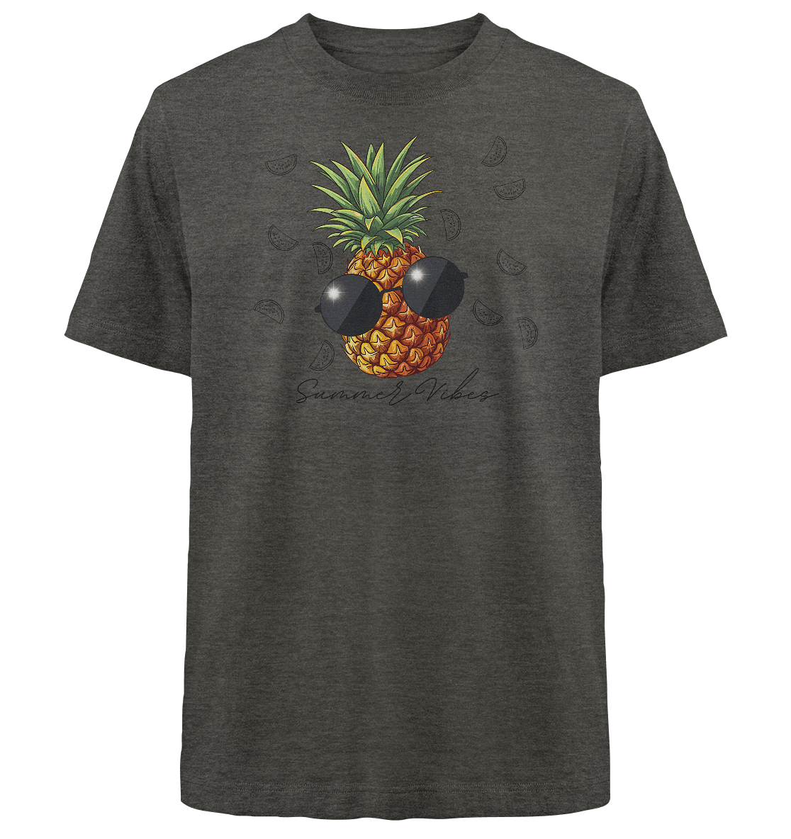 Ananas - Heavy Oversized Organic Shirt - ArtfulShenwyn