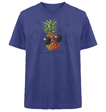 Ananas - Heavy Oversized Organic Shirt - ArtfulShenwyn