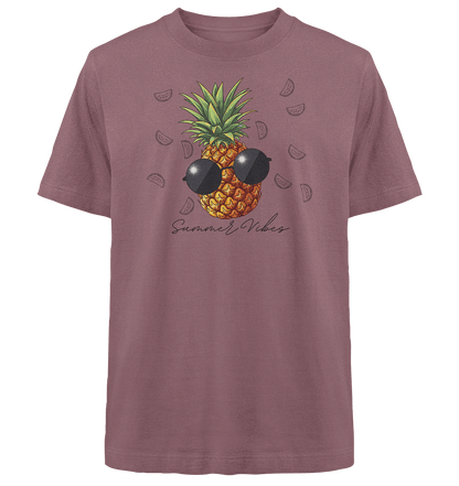 Ananas - Heavy Oversized Organic Shirt - ArtfulShenwyn