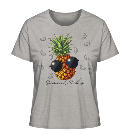 Ananas - Ladies Organic Shirt - ArtfulShenwyn