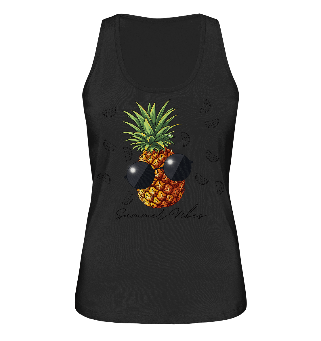 Ananas - Ladies Organic Tank-Top - ArtfulShenwyn