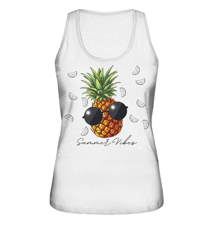 Ananas - Ladies Organic Tank-Top - ArtfulShenwyn