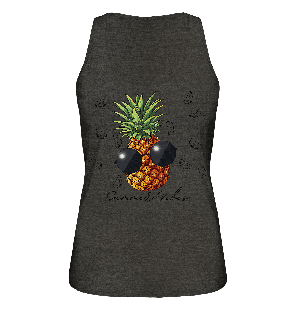 Ananas - Ladies Organic Tank-Top - ArtfulShenwyn