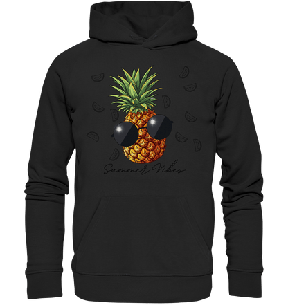 Ananas - Organic Basic Hoodie - ArtfulShenwyn