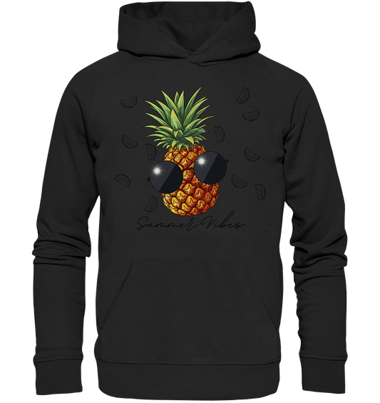 Ananas - Organic Basic Hoodie - ArtfulShenwyn