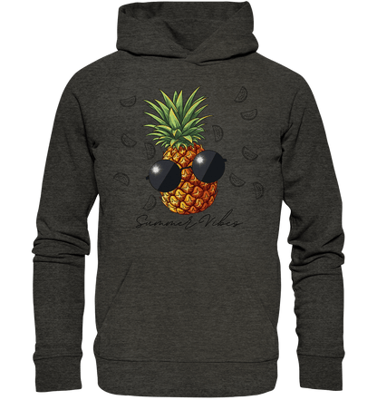 Ananas - Organic Basic Hoodie - ArtfulShenwyn