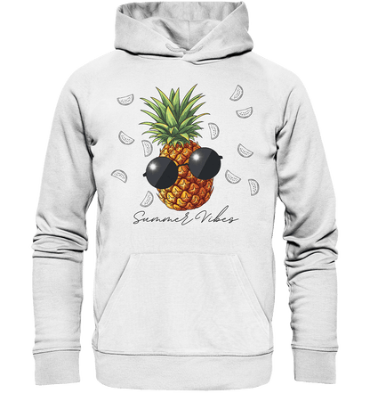 Ananas - Organic Basic Hoodie - ArtfulShenwyn