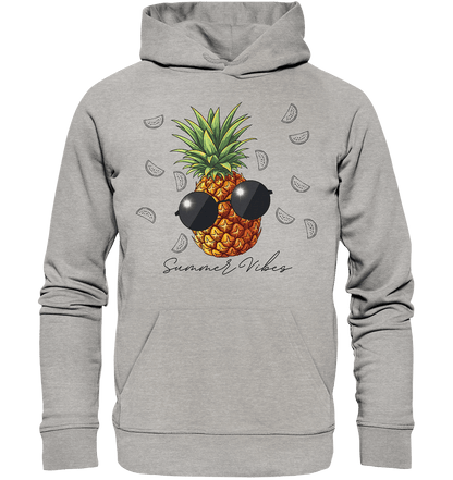 Ananas - Organic Basic Hoodie - ArtfulShenwyn