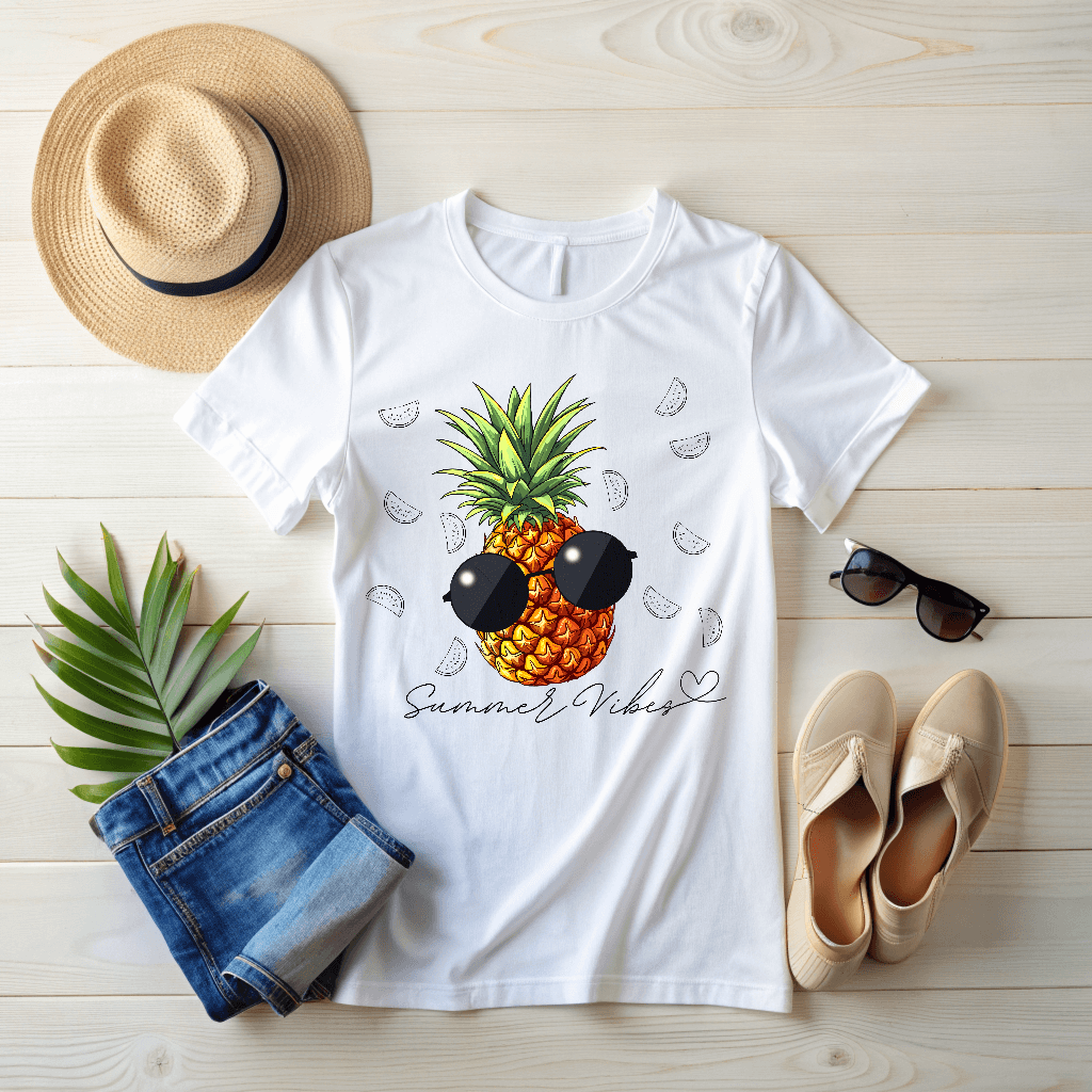 Ananas - Organic Basic Shirt - ArtfulShenwyn