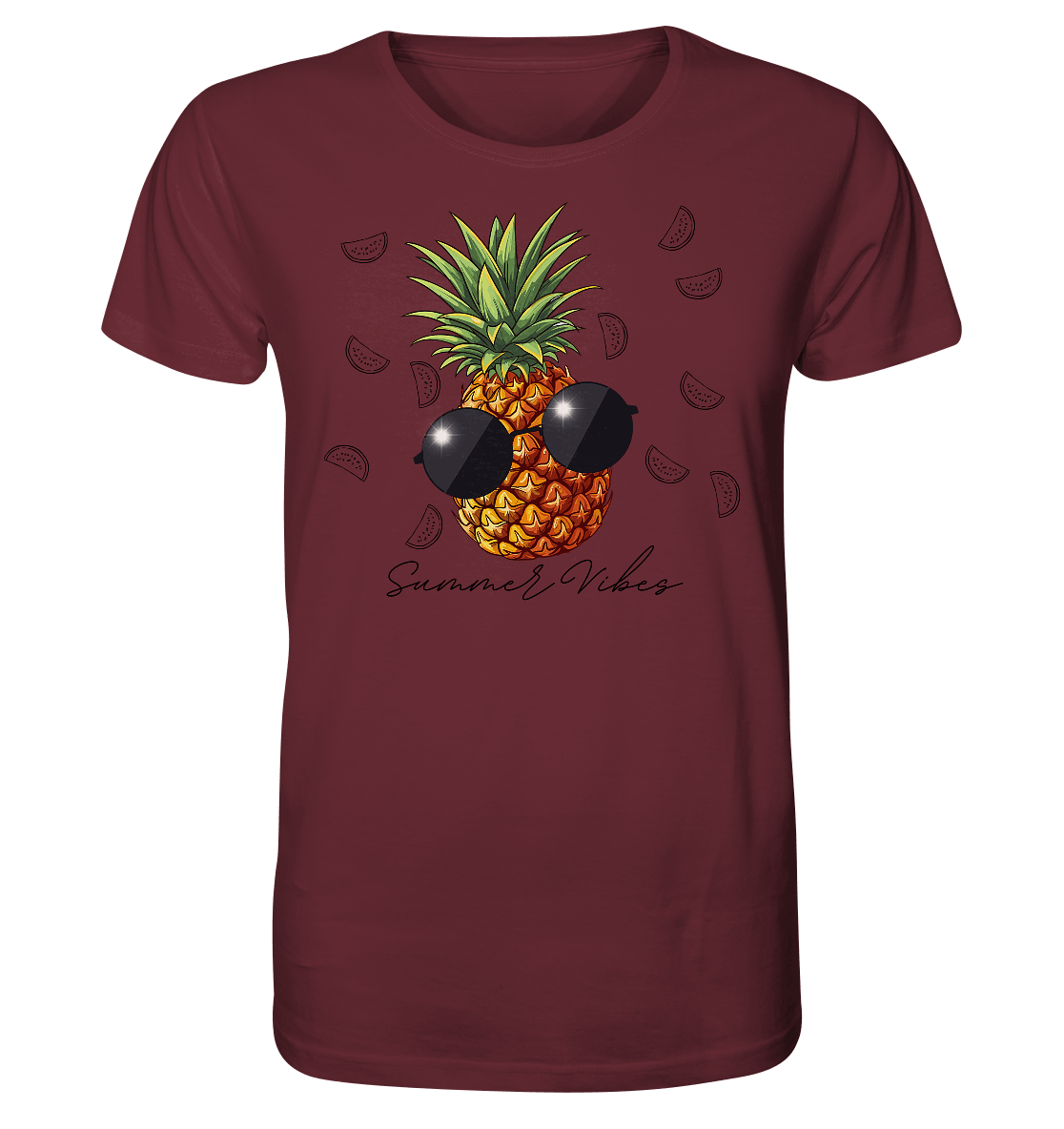 Ananas - Organic Basic Shirt - ArtfulShenwyn