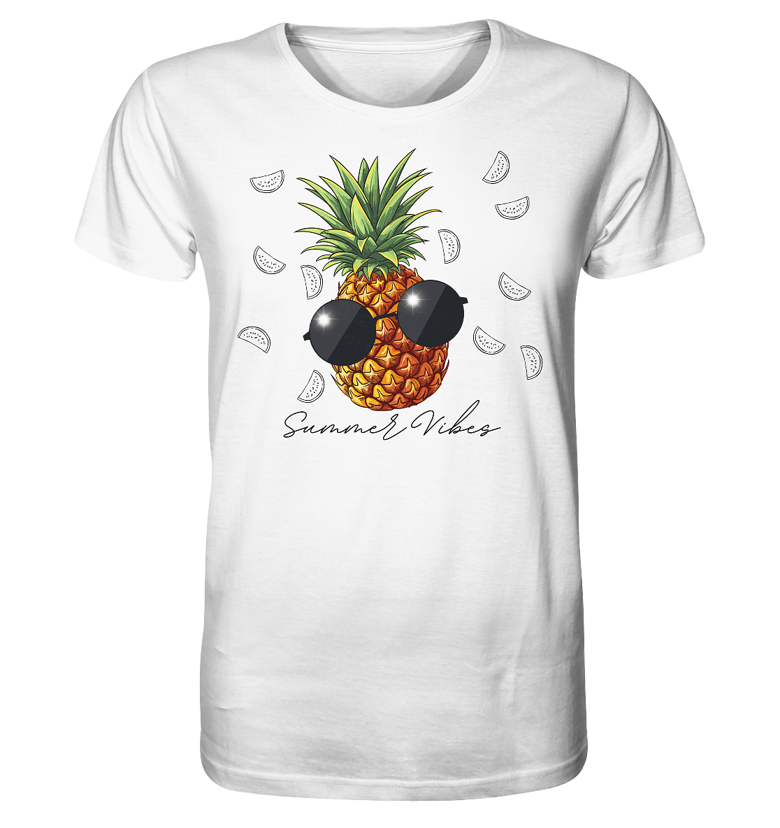 Ananas - Organic Basic Shirt - ArtfulShenwyn