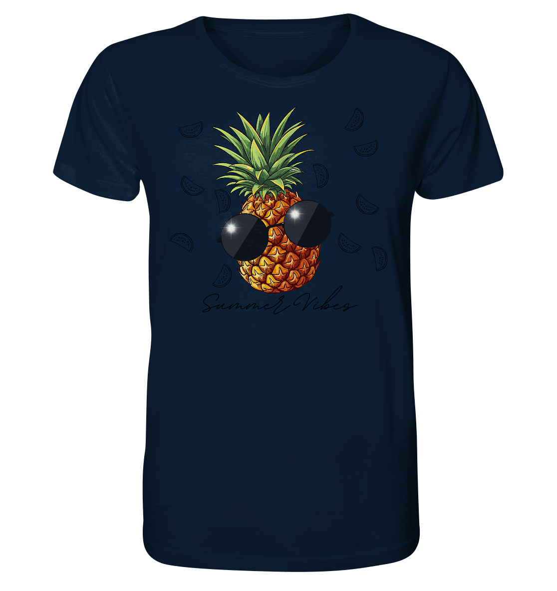 Ananas - Organic Basic Shirt - ArtfulShenwyn