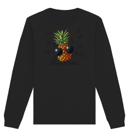 Ananas - Organic Basic Unisex Sweatshirt - ArtfulShenwyn