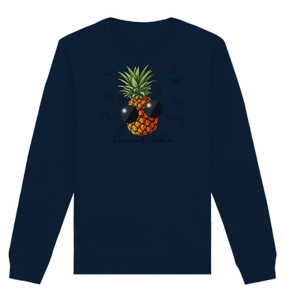 Ananas - Organic Basic Unisex Sweatshirt - ArtfulShenwyn