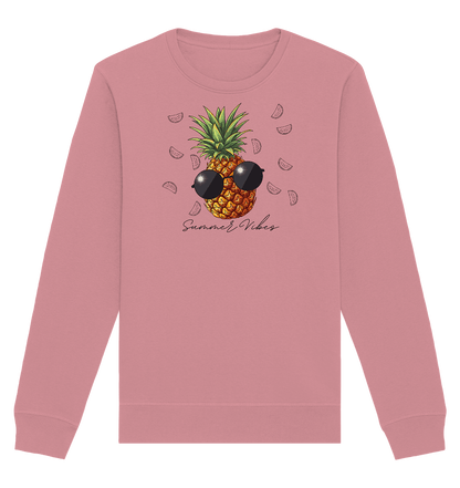 Ananas - Organic Basic Unisex Sweatshirt - ArtfulShenwyn