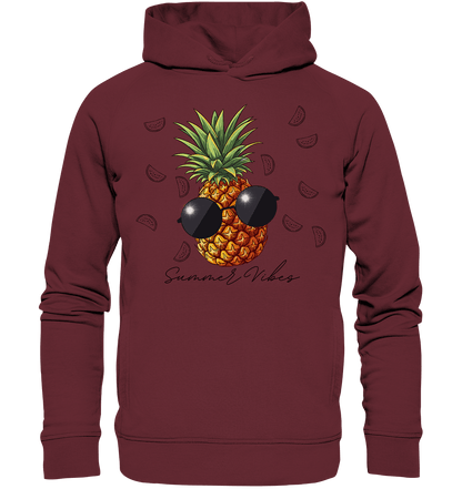 Ananas - Organic Fashion Hoodie - ArtfulShenwyn