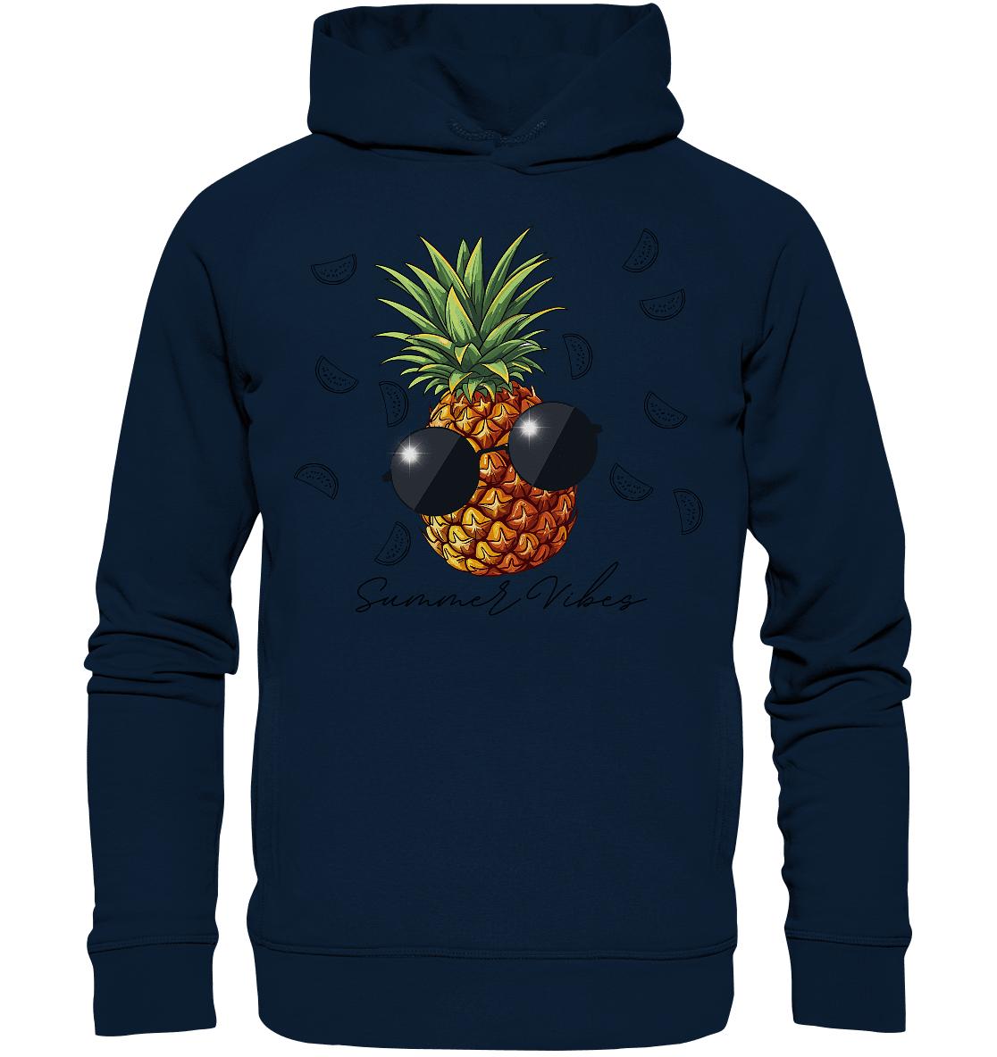 Ananas - Organic Fashion Hoodie - ArtfulShenwyn