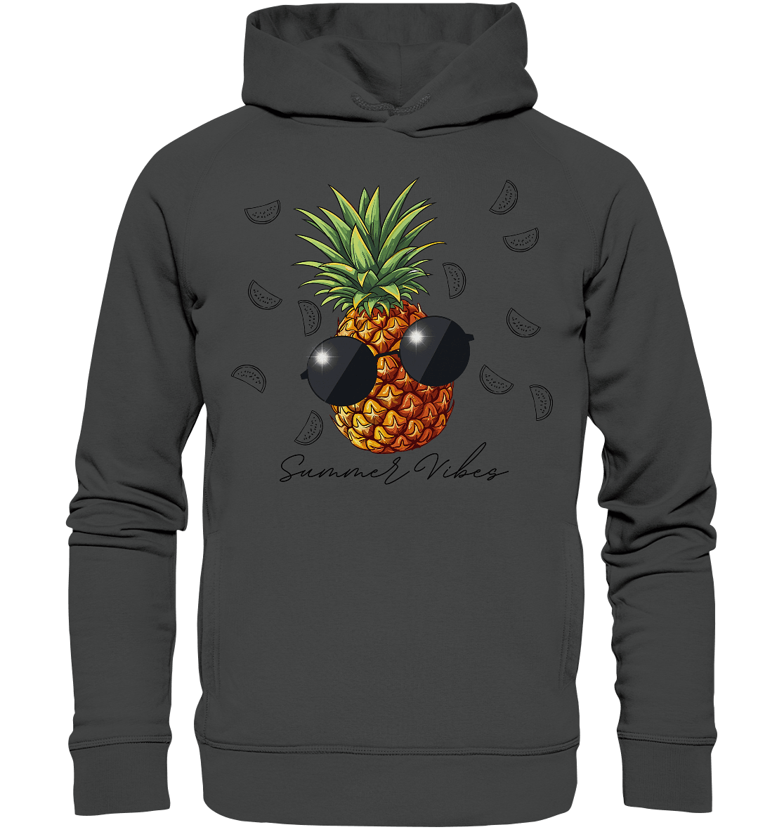 Ananas - Organic Fashion Hoodie - ArtfulShenwyn