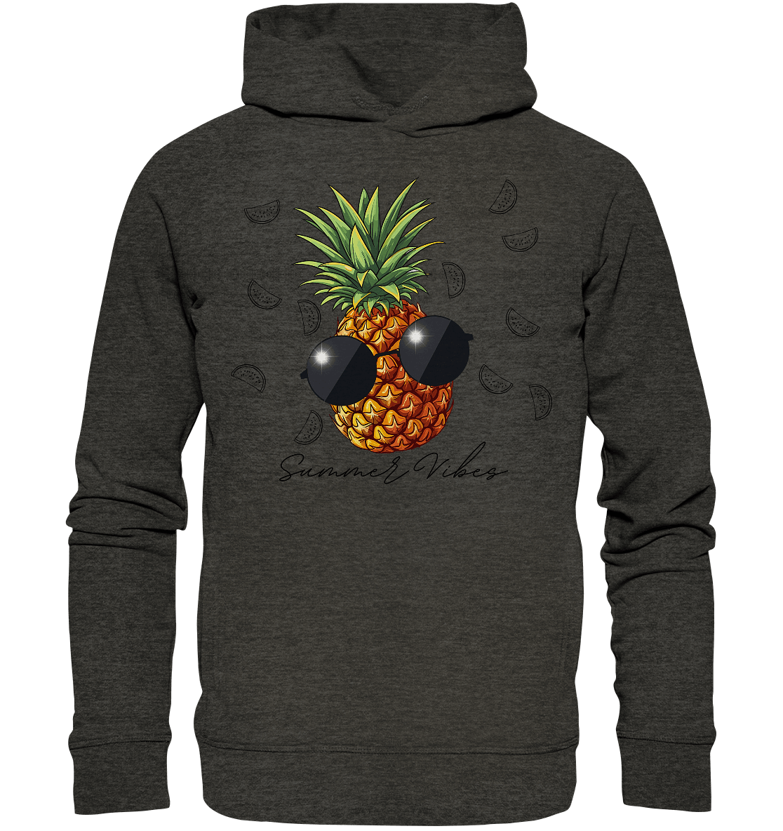 Ananas - Organic Fashion Hoodie - ArtfulShenwyn