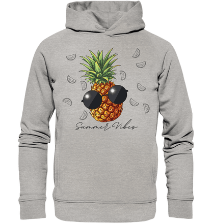 Ananas - Organic Fashion Hoodie - ArtfulShenwyn