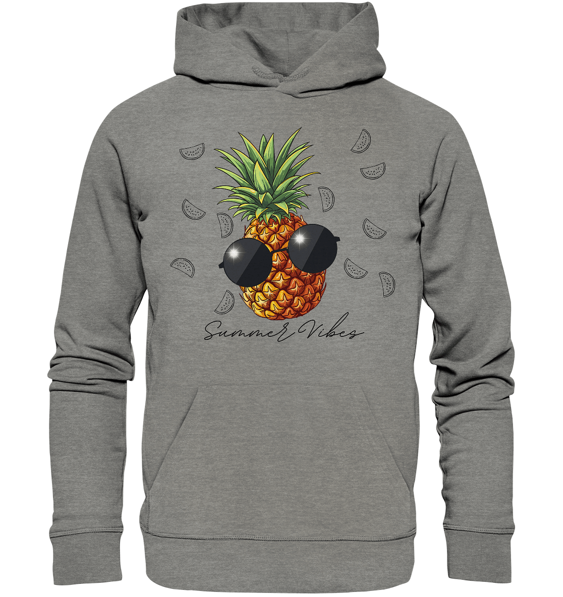 Ananas - Organic Hoodie - ArtfulShenwyn