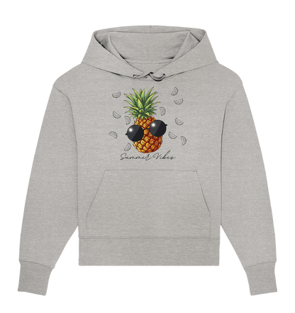 Ananas - Organic Oversize Hoodie - ArtfulShenwyn