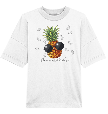 Ananas - Organic Oversize Shirt - ArtfulShenwyn