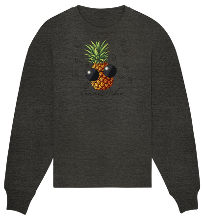 Ananas - Organic Oversize Sweatshirt - ArtfulShenwyn