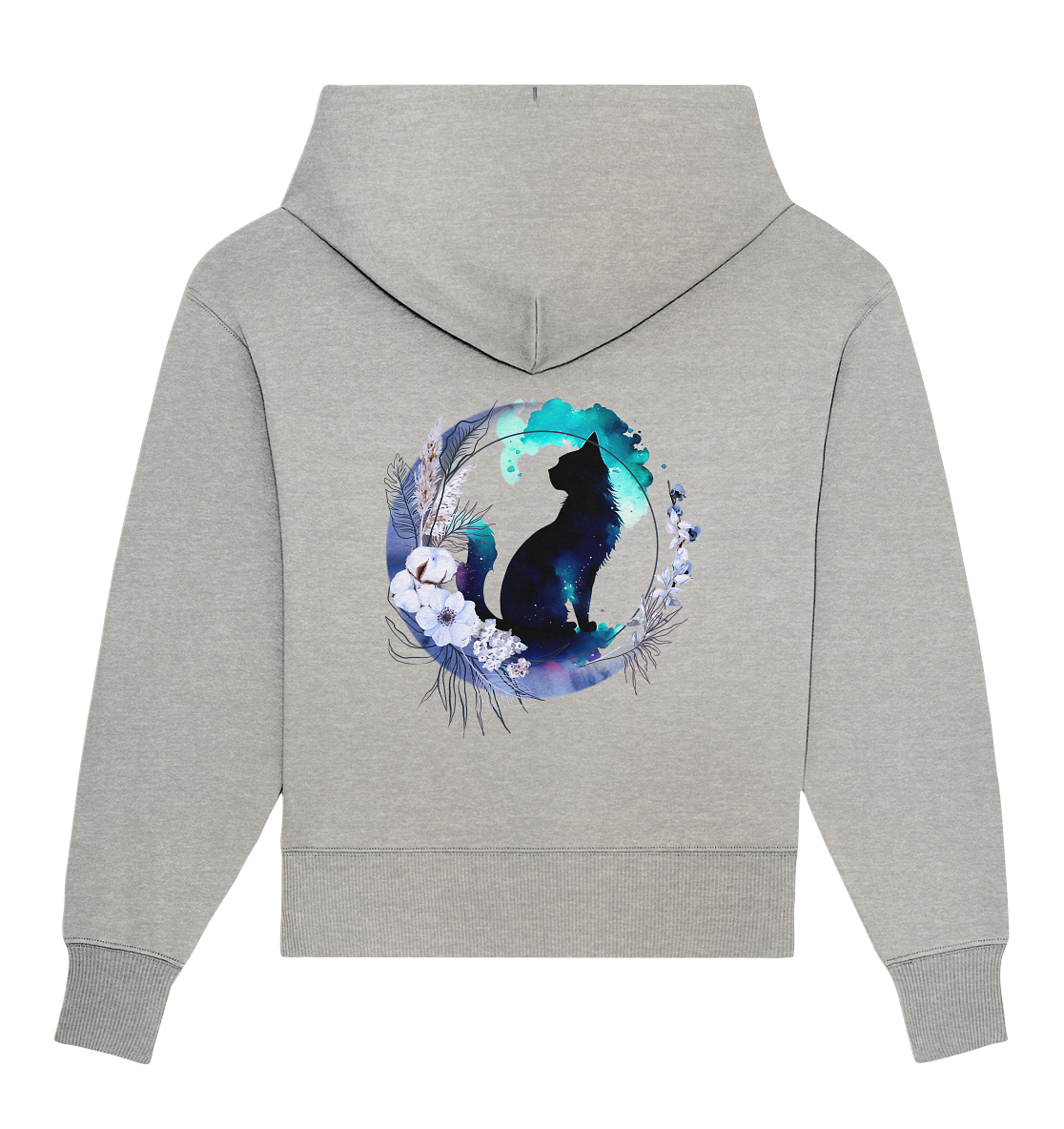 Moon Cat - Organic Oversize Hoodie