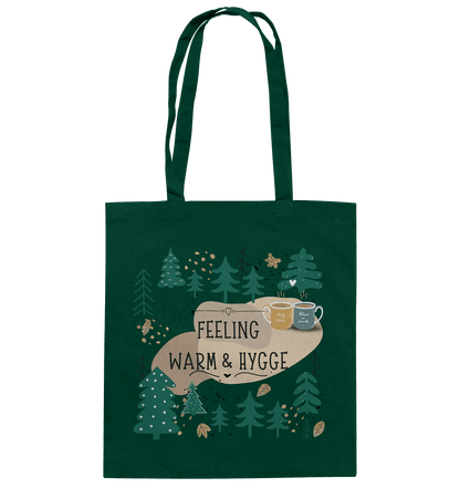 Baumwolltasche mit Waldmotiv Hygge - ArtfulShenwyn