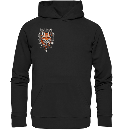 Bio Basic Hoodie, Mystic Aesthetic Fox - ArtfulShenwyn