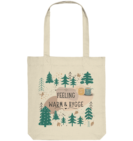 Bio Baumwolltasche mit Waldmotiv Hygge - ArtfulShenwyn