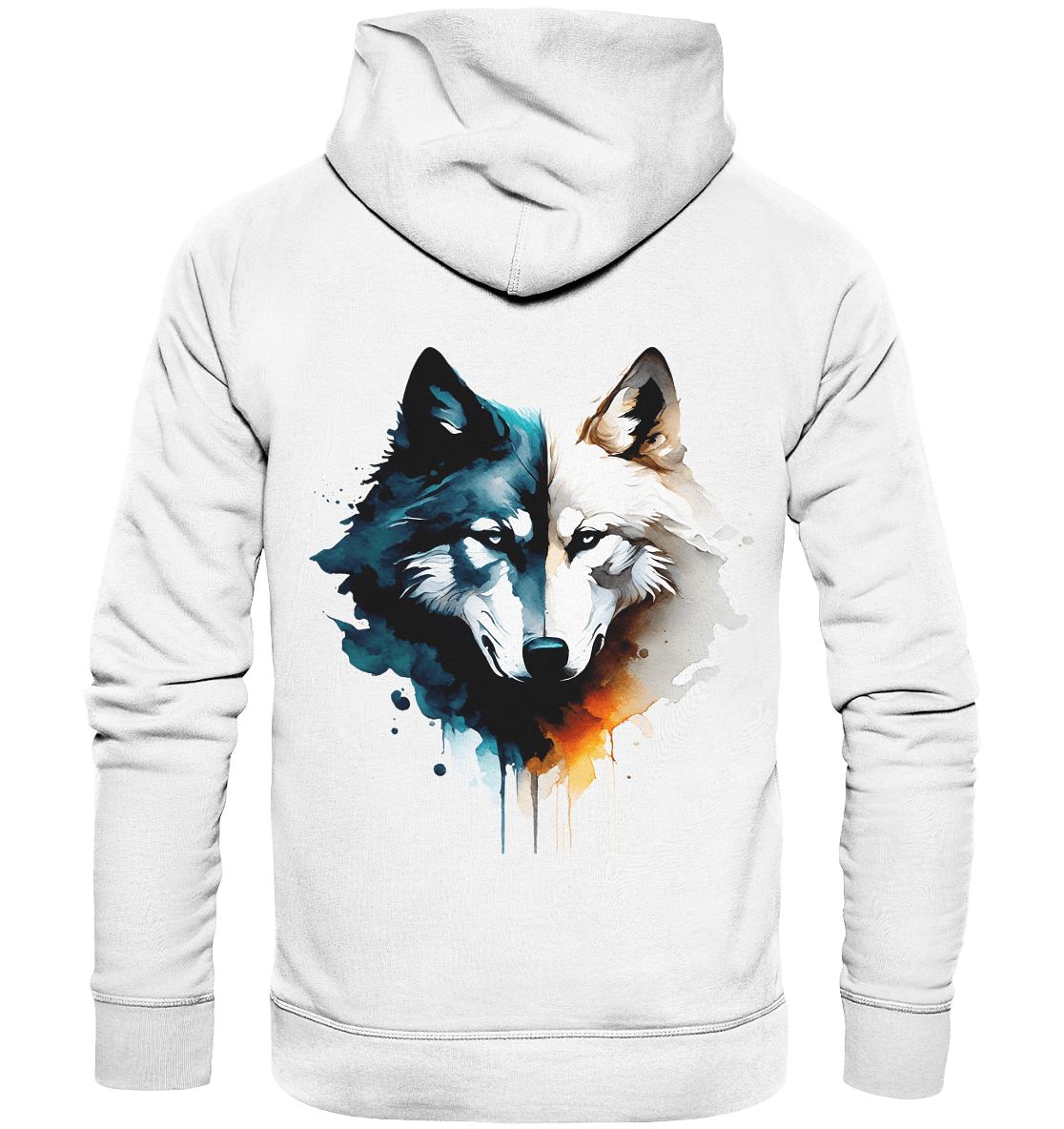 Bio Fashion Hoodie - Wolfsfaces - ArtfulShenwyn