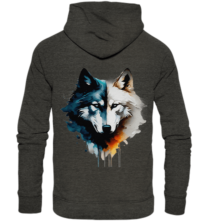 Bio Fashion Hoodie - Wolfsfaces - ArtfulShenwyn