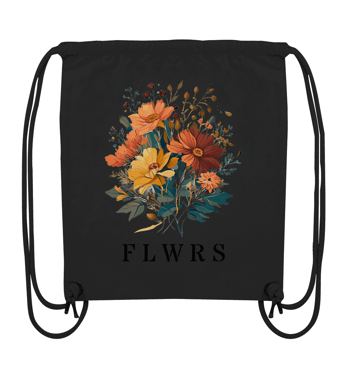 Bio Gym Bag, Blumenstrauß FLWRS - ArtfulShenwyn