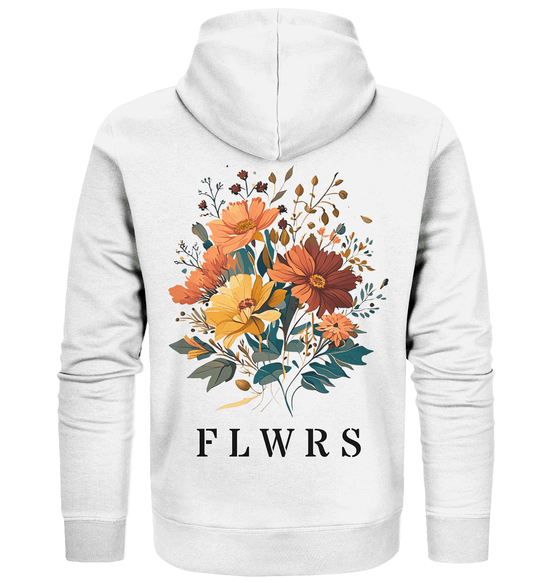 Bio Kapuzenjacke, Blumenstrauß FLWRS - ArtfulShenwyn