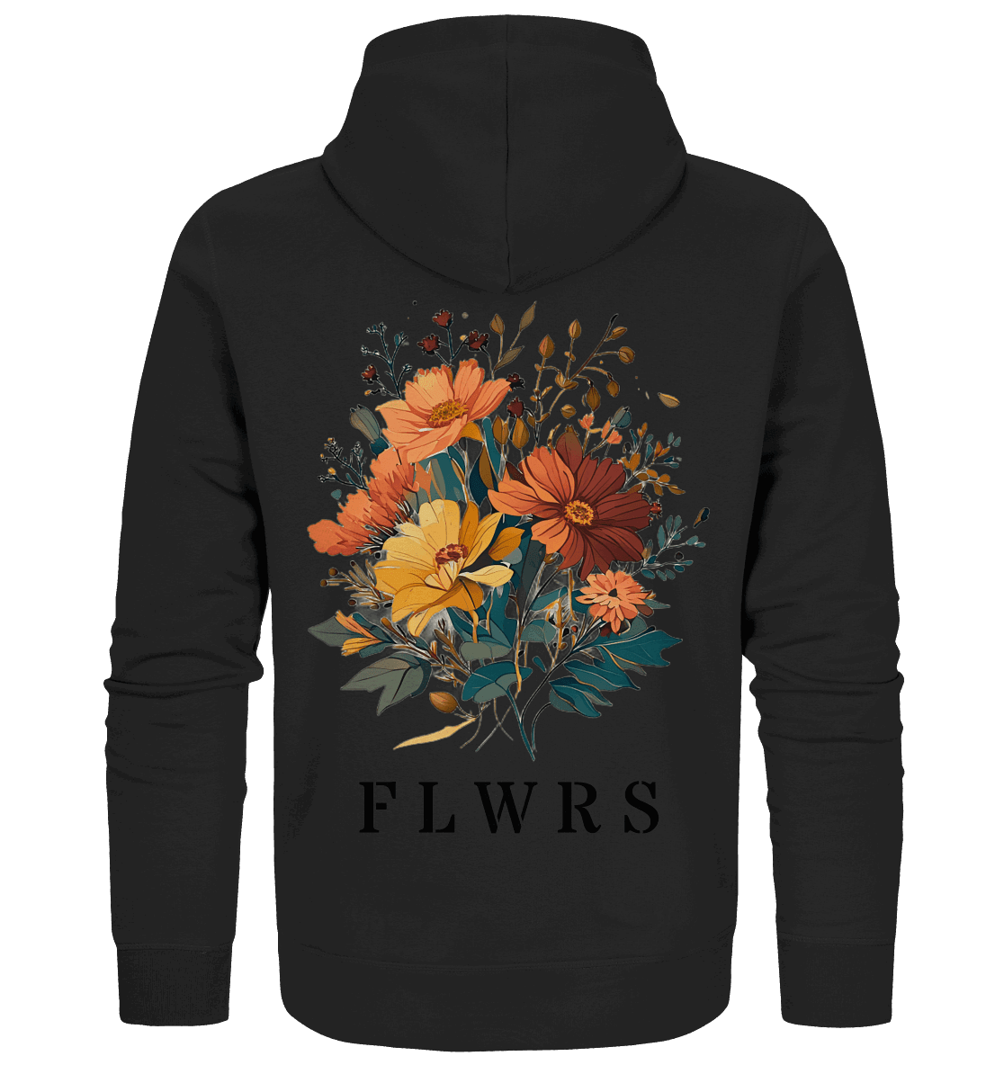 Bio Kapuzenjacke, Blumenstrauß FLWRS - ArtfulShenwyn