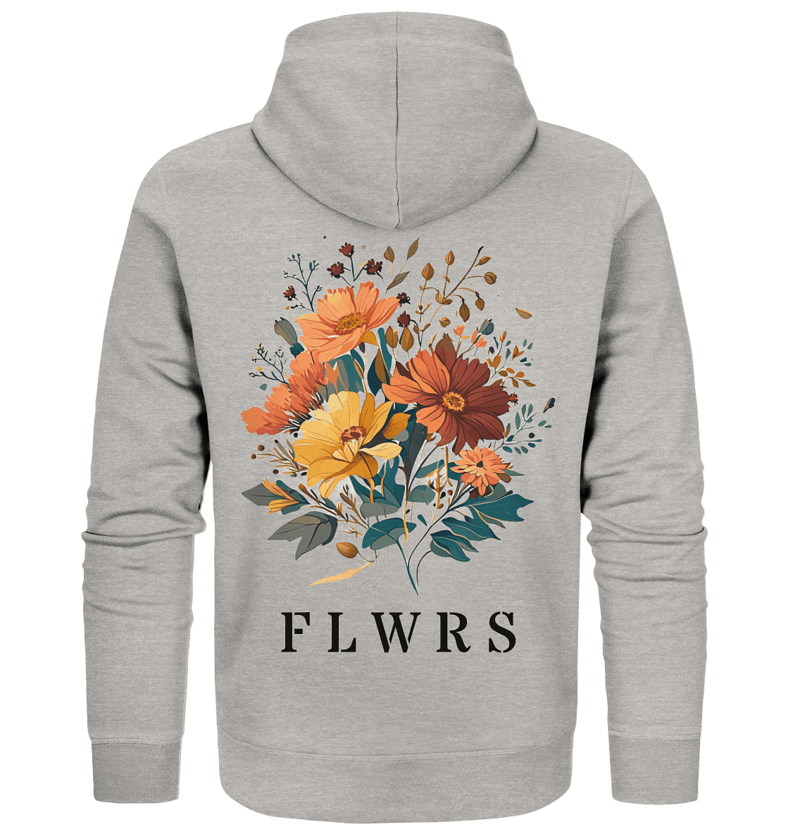 Bio Kapuzenjacke, Blumenstrauß FLWRS - ArtfulShenwyn