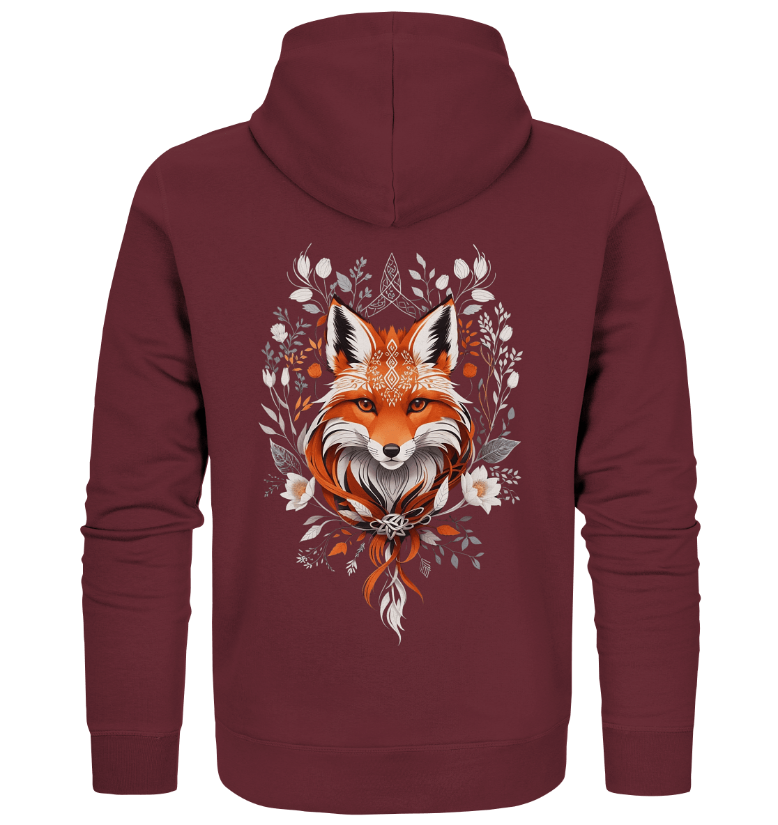 Bio Kapuzenjacke, Mystic Aesthetic Fox - ArtfulShenwyn