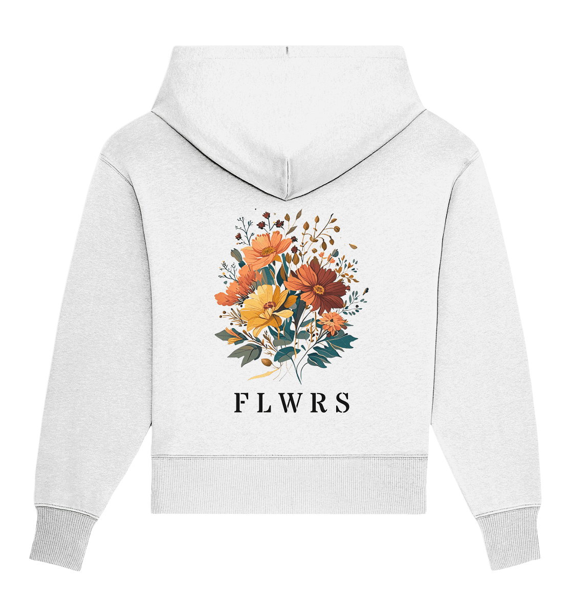 Bio Oversize Hoodie, Blumenstrauß FLWRS - ArtfulShenwyn