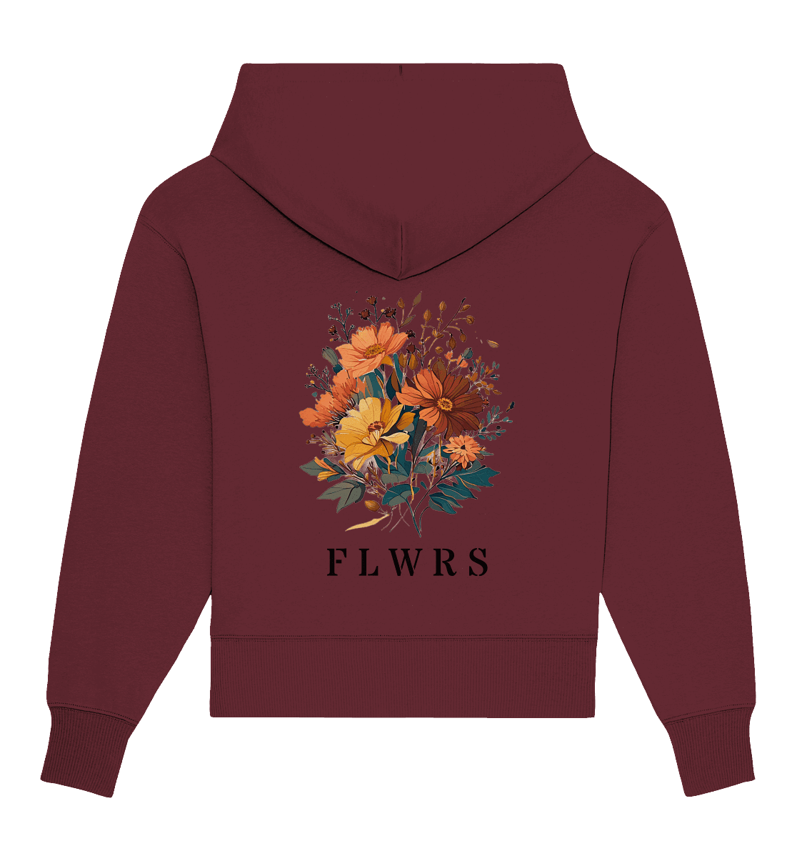 Bio Oversize Hoodie, Blumenstrauß FLWRS - ArtfulShenwyn