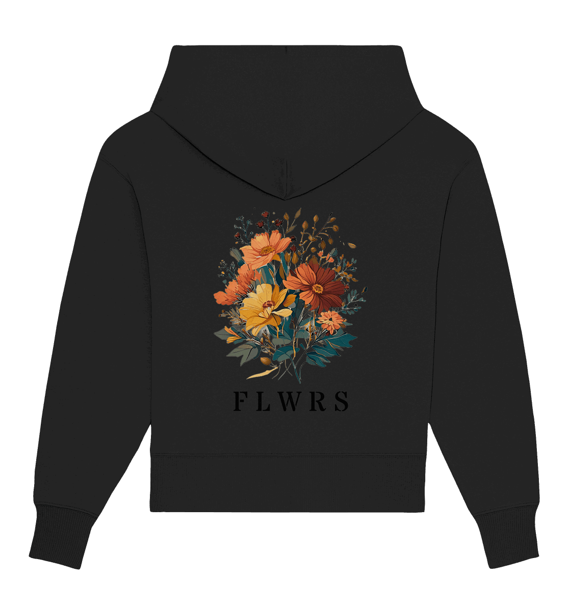 Bio Oversize Hoodie, Blumenstrauß FLWRS - ArtfulShenwyn