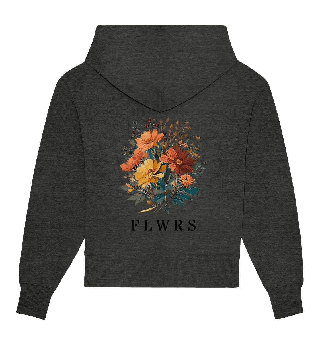 Bio Oversize Hoodie, Blumenstrauß FLWRS - ArtfulShenwyn