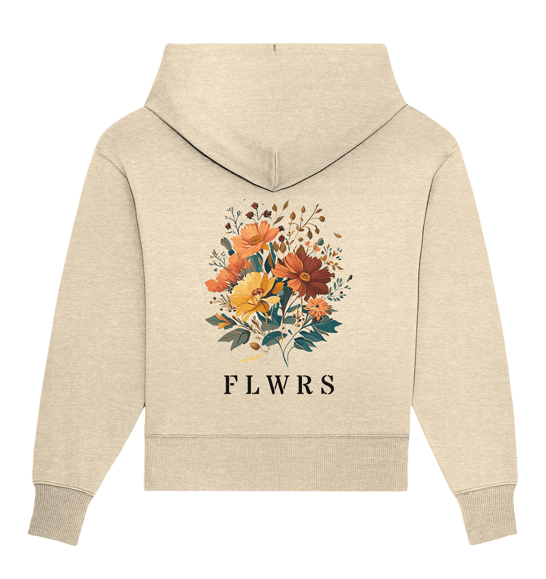 Bio Oversize Hoodie, Blumenstrauß FLWRS - ArtfulShenwyn