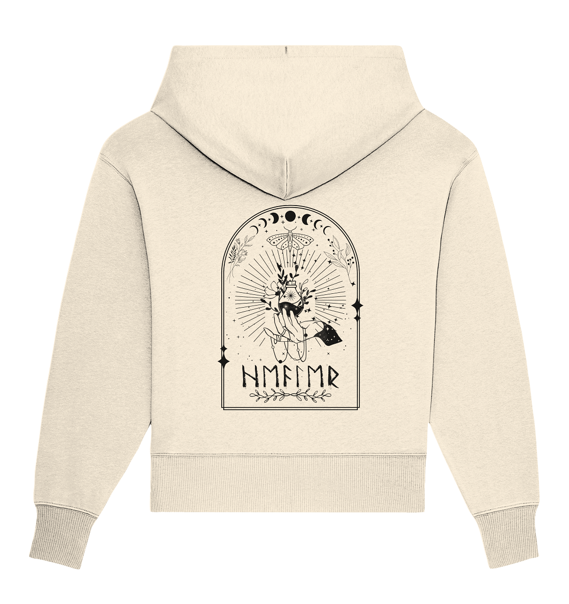 Bio Oversize Hoodie - Runic Healer Potion - ArtfulShenwyn