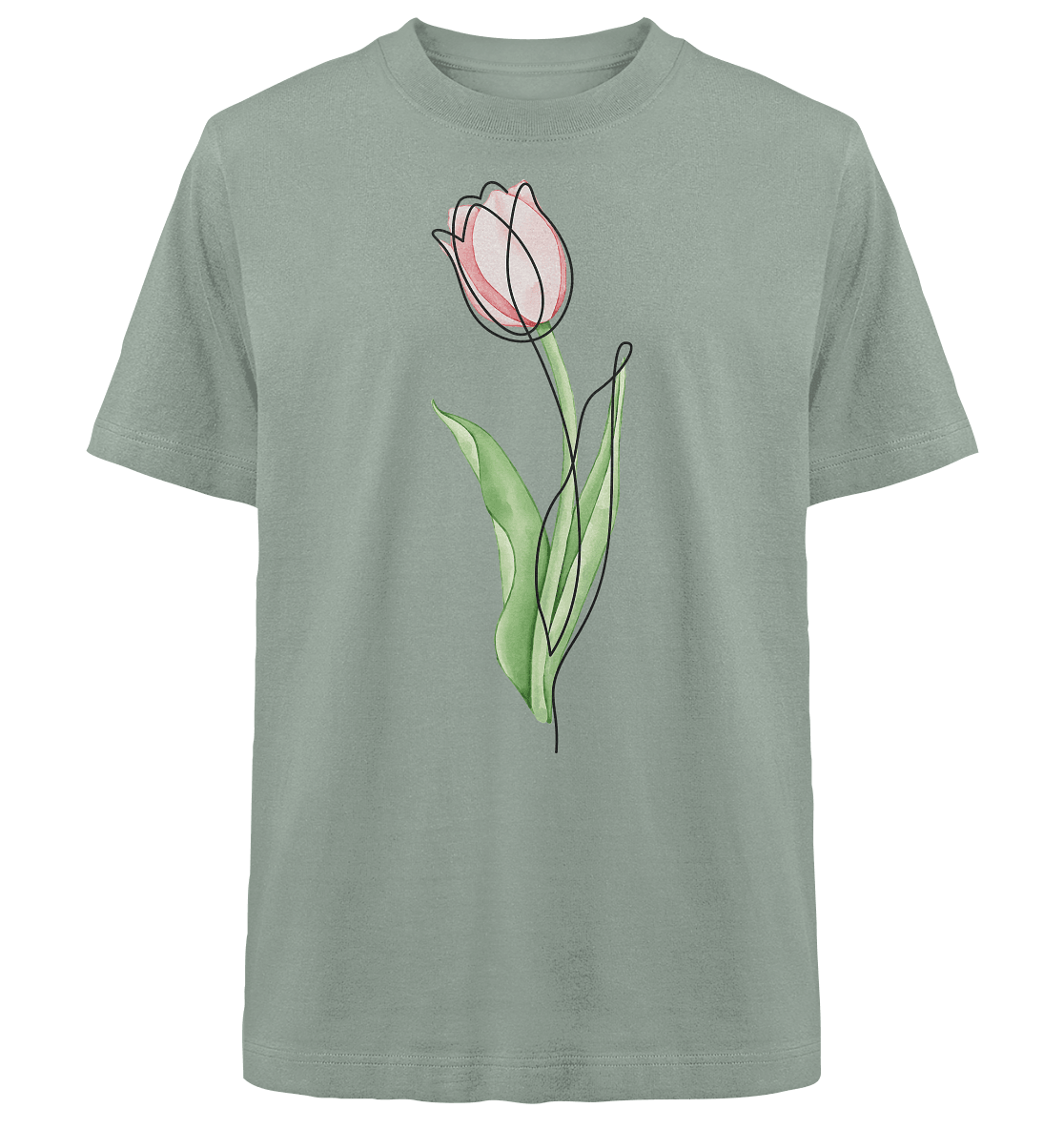 Blume - Heavy Oversized Organic Shirt - ArtfulShenwyn