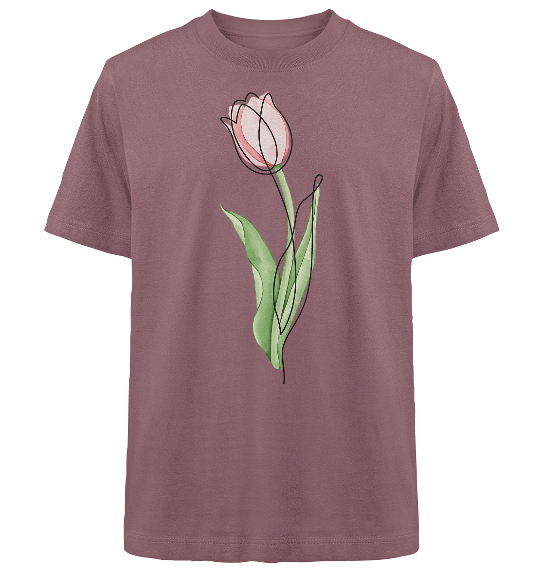 Blume - Heavy Oversized Organic Shirt - ArtfulShenwyn