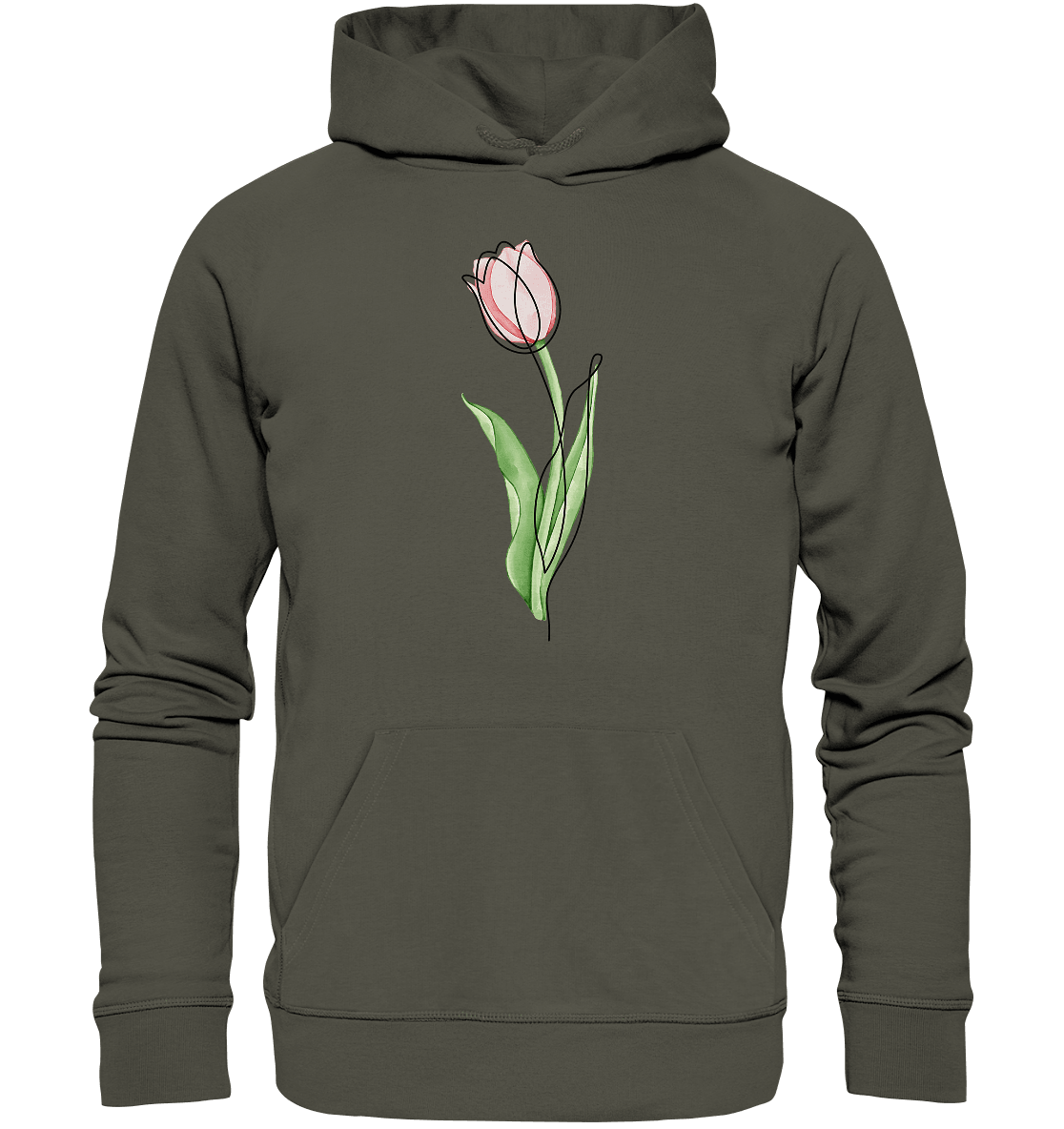 Blume - Organic Basic Hoodie - ArtfulShenwyn