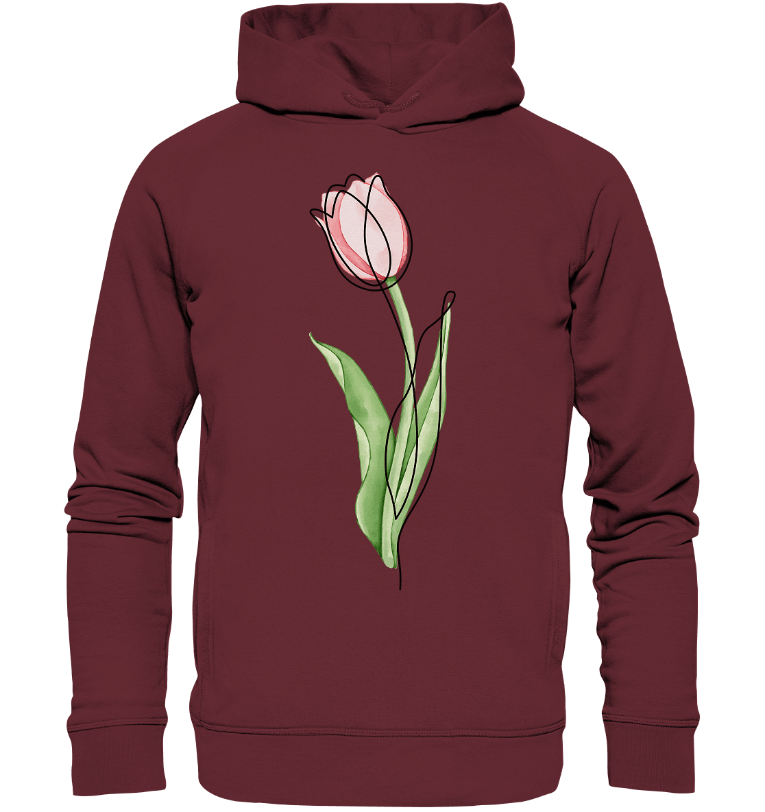 Blume - Organic Fashion Hoodie - ArtfulShenwyn